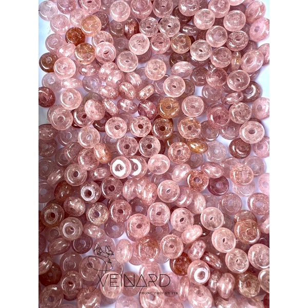 Đồng điếu thach anh dâu tây hồng