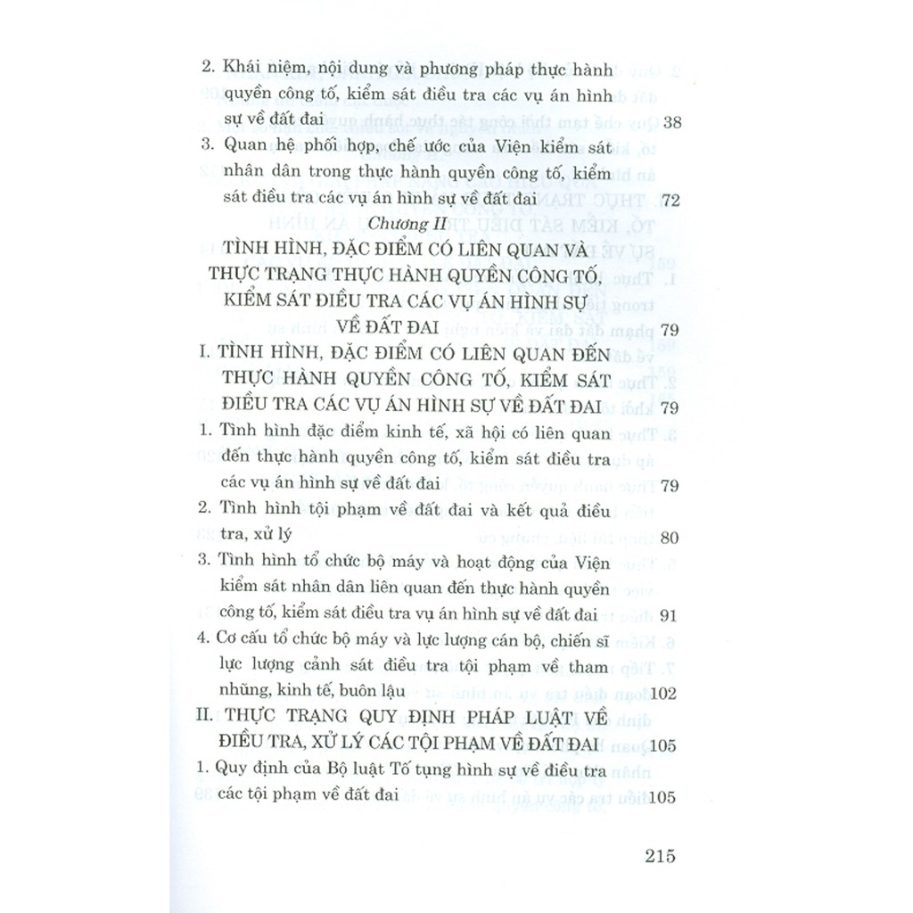 Sách - Thực Hành Quyền Công Tố, Kiểm Sát Điều Tra Các Vụ Án Hình Sự Về Đất Đai (Sách Chuyên Khảo)