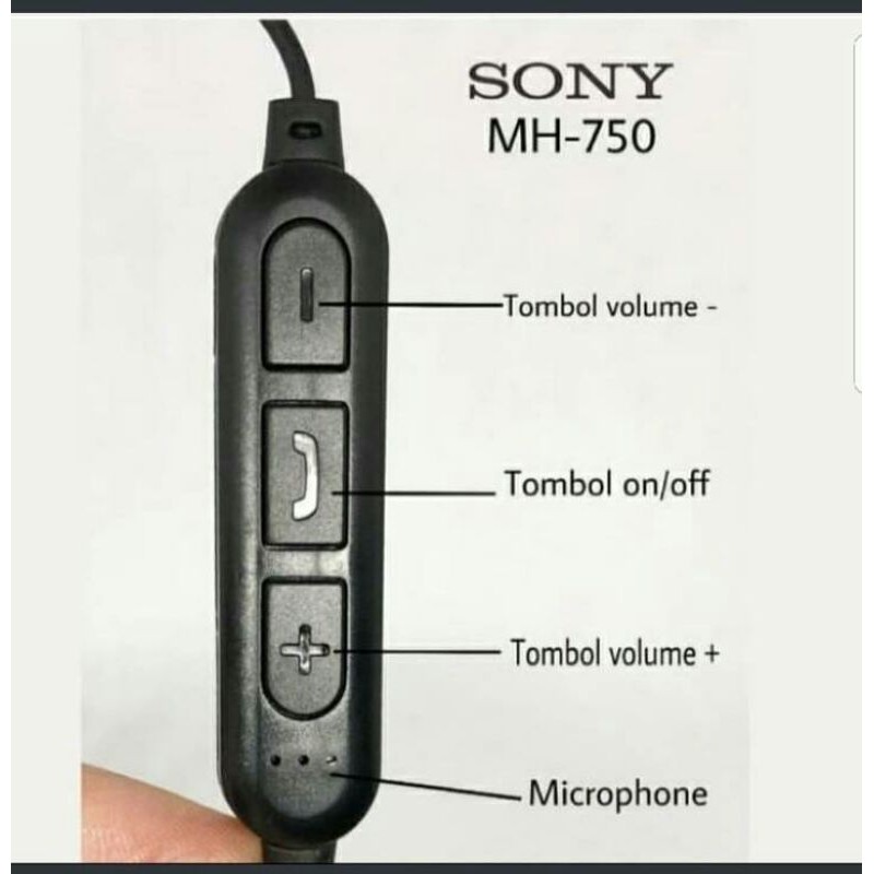 Tai Nghe Bluetooth Không Dây Sony Mh 750