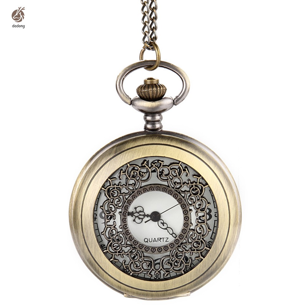 Đồng hồ quả quýt chạm khắc hình phong cách steampunk cổ điển | BigBuy360 - bigbuy360.vn