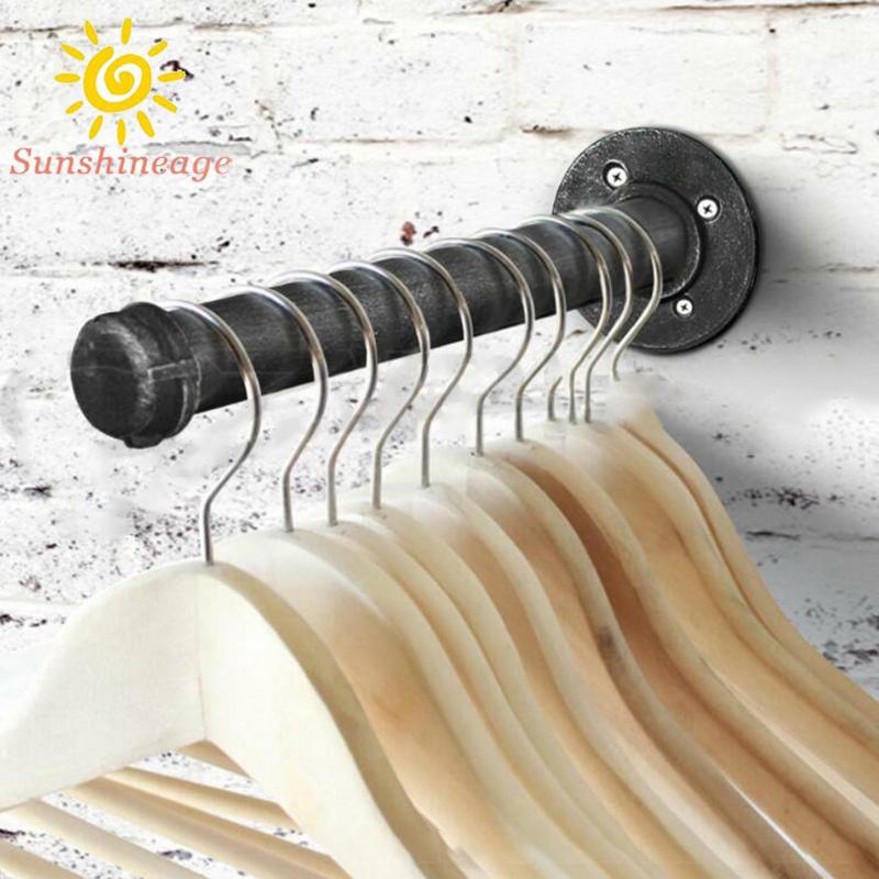 Giá đỡ kệ gắn tường hình ống sắt phong cách cổ điển dùng cho trang trí