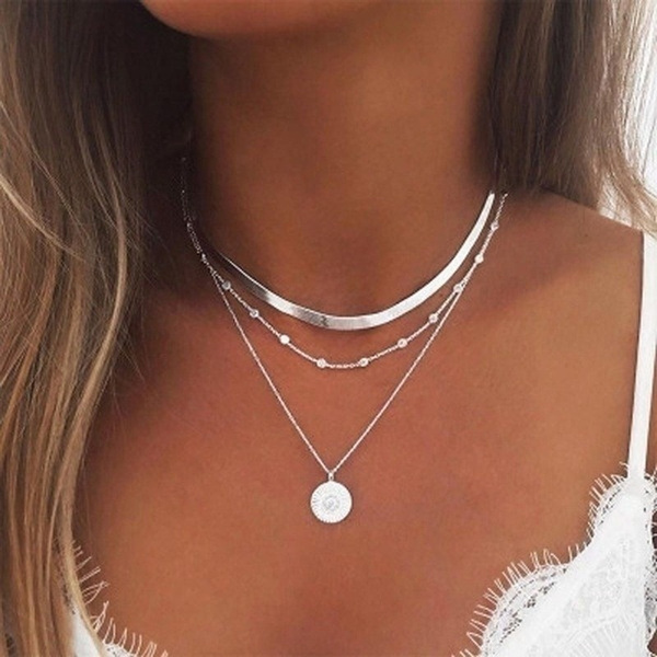 Vòng cổ nhiều lớp thời trang dành cho nữ