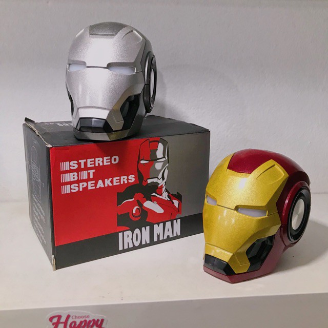 [Mã SKAMSALE03 giảm 10% đơn 200k] LOA BLUTOOTH ĐẦU BUMBLEBEE / IRON MAN CÓ LED CỰC ĐỘC ĐÁO