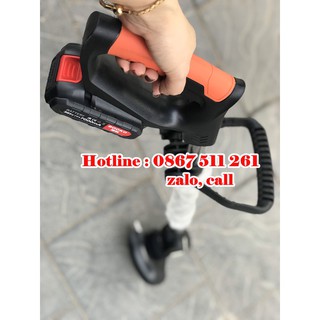 Máy cắt cỏ chạy pin Savimax 36V, tặng 8 lưỡi đi kèm