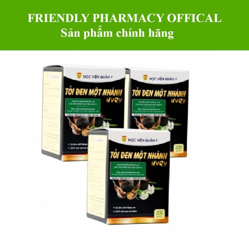 Tỏi đen một nhánh Hvqy - hỗ trợ chống oxy hóa, giảm cholesterol, ngăn ngừa ung thư (200g)