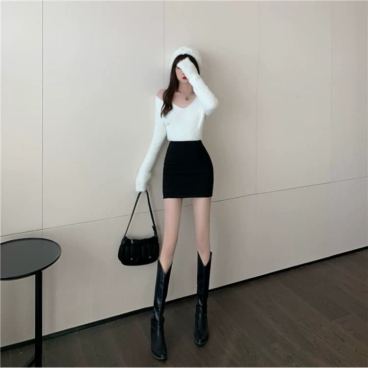 HOT chân váy dáng ngắn co dãn 4 chiều cao cấp