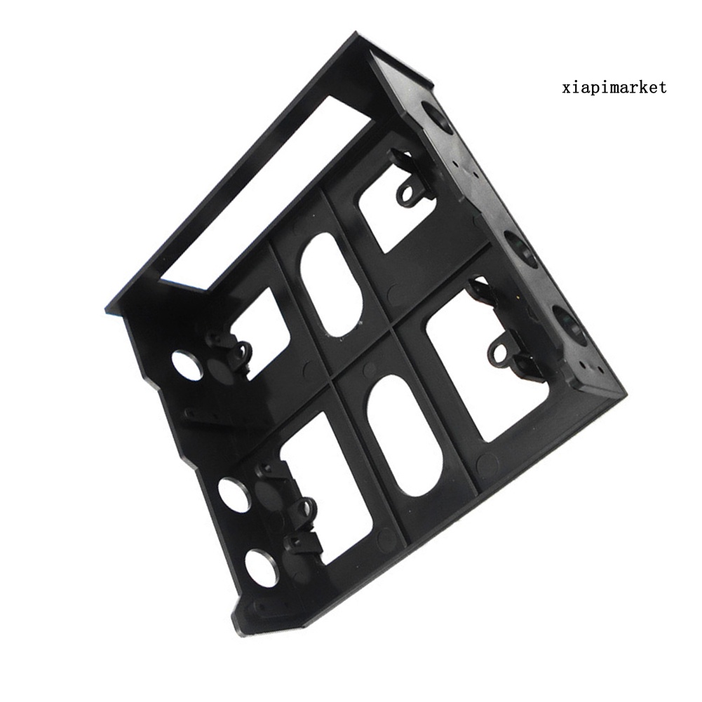 LOP_3.5 to 5.25 Inch Hard Drive Bay Shelf Computer PC Case Adapter Mounting Bracket