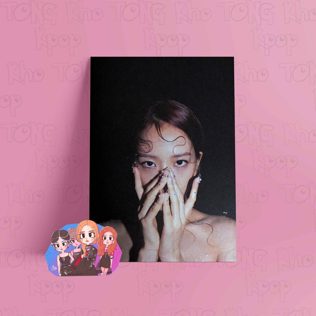 (NHIỀU MẪU) Tấm Poster cao cấp giấy 260gsm in hình BLACK/PINK KILL THIS LOVE idol Kpop ảnh đẹp