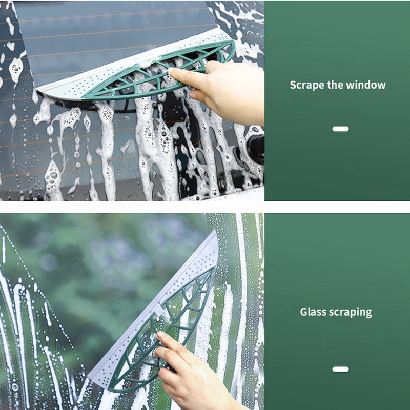 Chổi Quét Bụi Vệ Sinh Cửa Kính Bằng Silicone Tiện Dụng