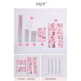 🌷Kệ giày lắp ráp 5 tầng vải bạt🌷