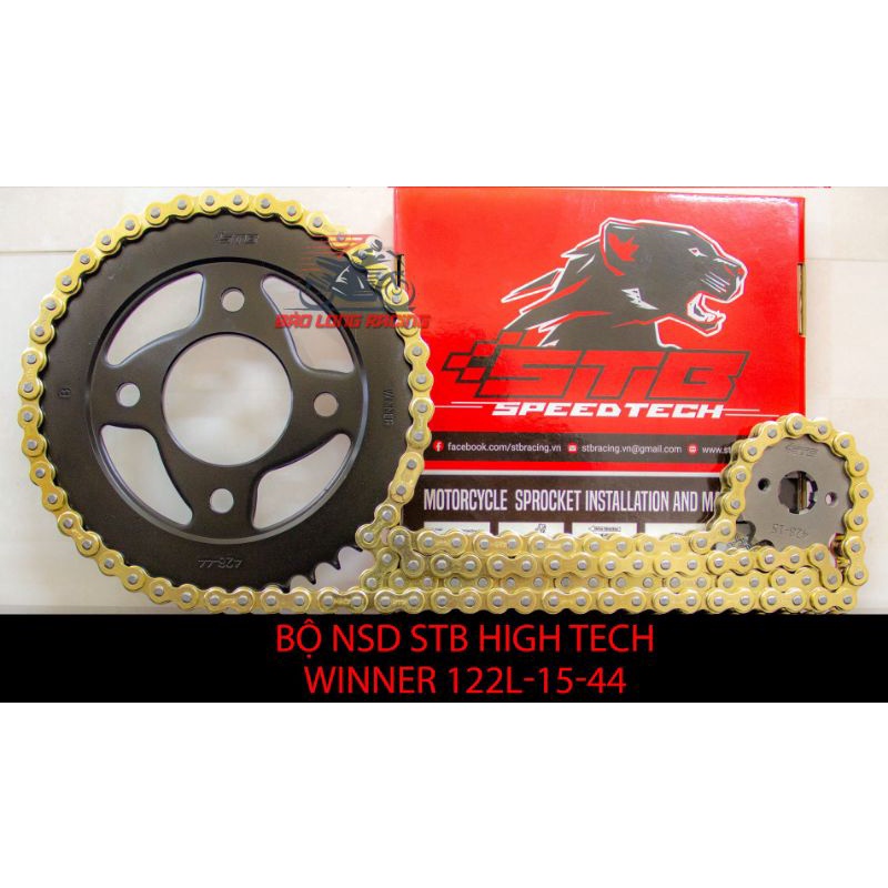 NSD STB 9ly cho SONIC, WINNER, WINNER X, RAIDER FI, EXCITER 135, EXCITER 150 sên Vàng hàng cao cấp