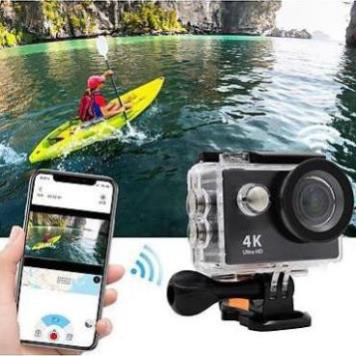 Camera Hành Trình thể thao 4K WIFI Kết nối điện thoại