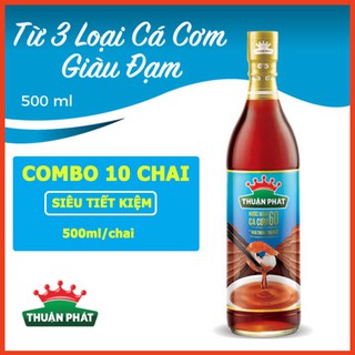 Familiar -  Combo 10 chai nước mắm 60 độ đam thuận phát 500ml  - Store Hàng Việt Mỹ Phẩm Gia Đình