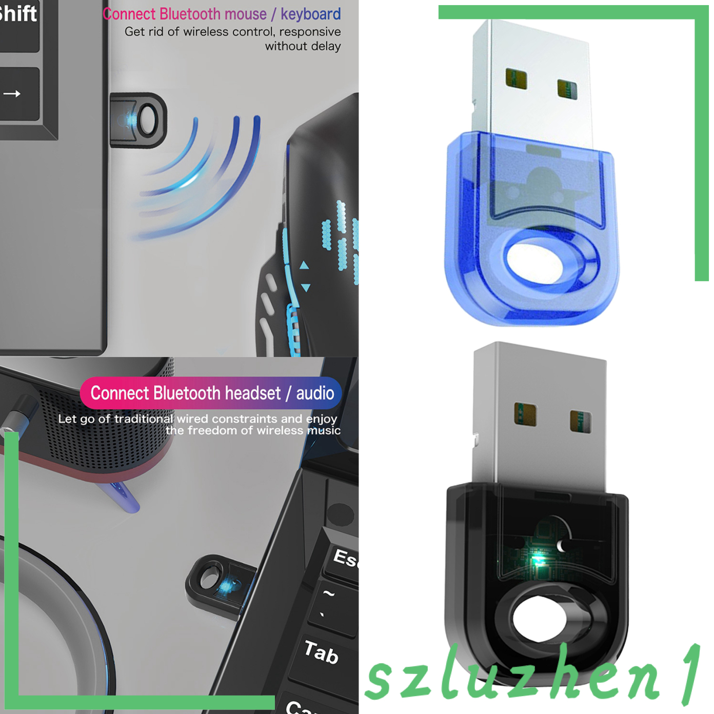 Usb Bluetooth 5.0 Dongle Cho Windows 7 8 10 Pc Laptop | BigBuy360 - bigbuy360.vn