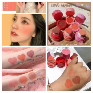 ️ MÁ HỒNG CUSHION XIXI hinh trái tim