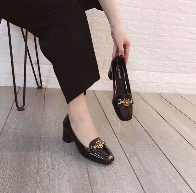 GIÀY CAO GÓT TRỤ 5P SIÊU XINH