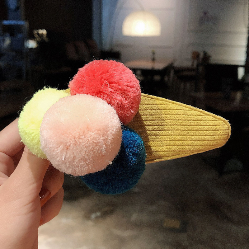 Kẹp tóc BB hình khủng long dễ thương phong cách Hàn Quốc