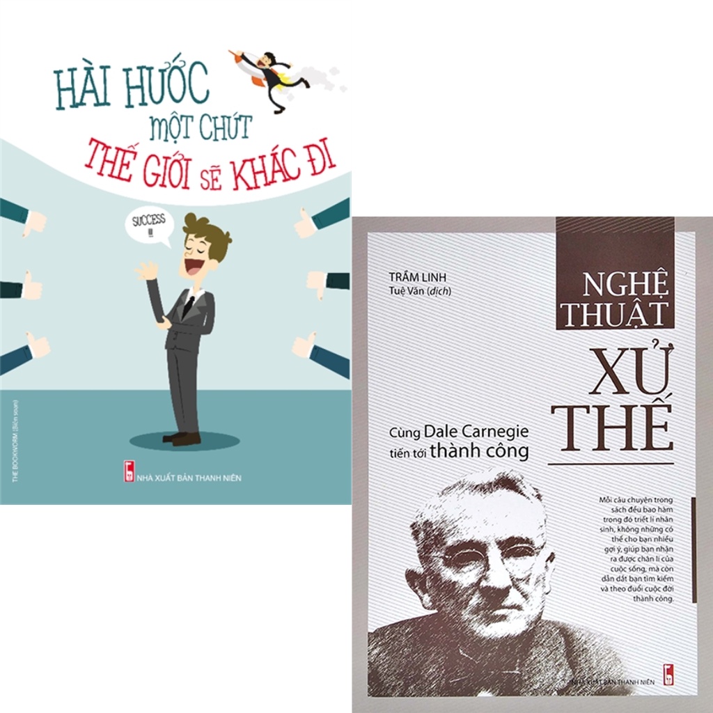 Sách - Combo Hài Hước Một Chút Thế Giới Sẽ Khác Đi + Nghệ Thuật Xử Thế (Bộ 2 Cuốn) (ML)