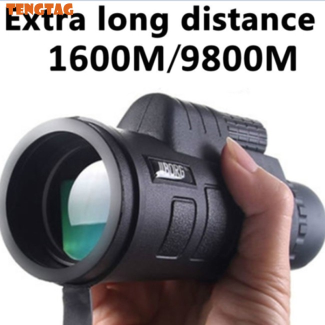 High Power 40X60 HD Monocular Telescope Shimmer Night Vision for Outdoor Hiking