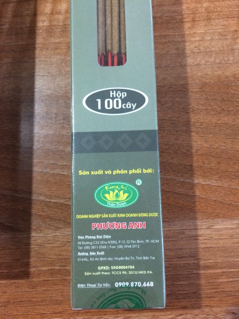 HƯƠNG TRẦM SẠCH: Tịnh Tâm Hương 100 cây