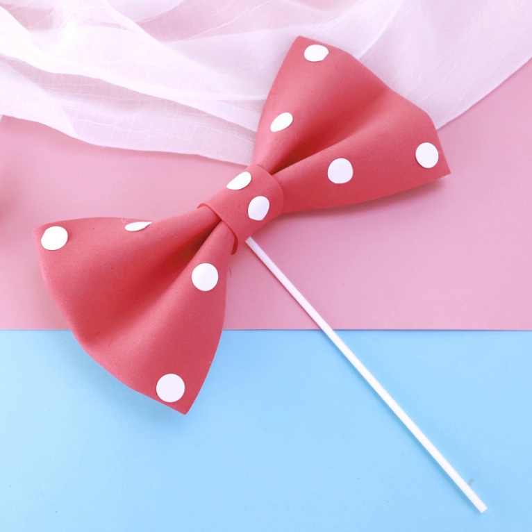 que cắm trí trang trí bánh kem [FREESHIP] nơ trang trí bánh sinh nhật