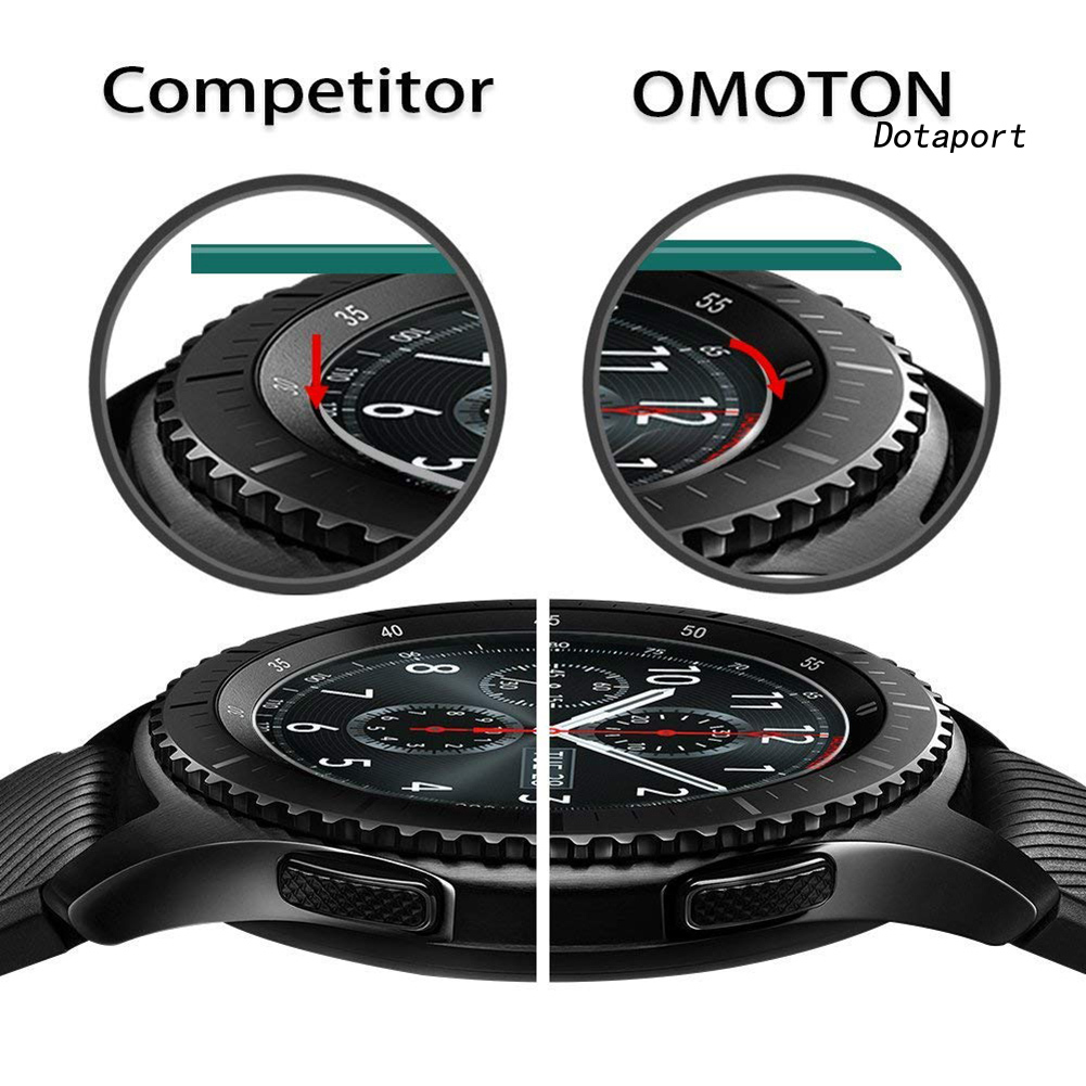 Set 3 Miếng Dán Bảo Vệ Màn Hình Đồng Hồ Samsung Galaxy Watch 42 / 46mm Gear Sport S2 S3