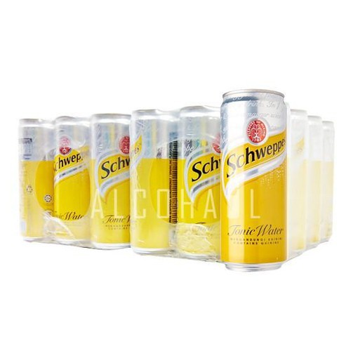 Schweppes Tonic Water 330ml Thùng 24 Lon