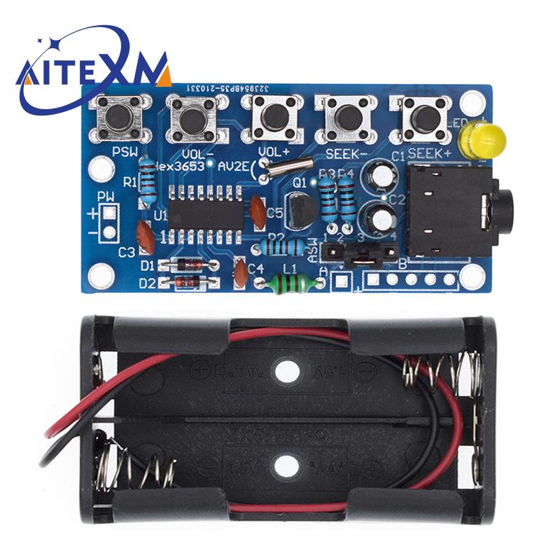 Mô Đun Thu Sóng Radio FM Không Dây PCB 76MHz-108MHz DC 1.8V-3.6V