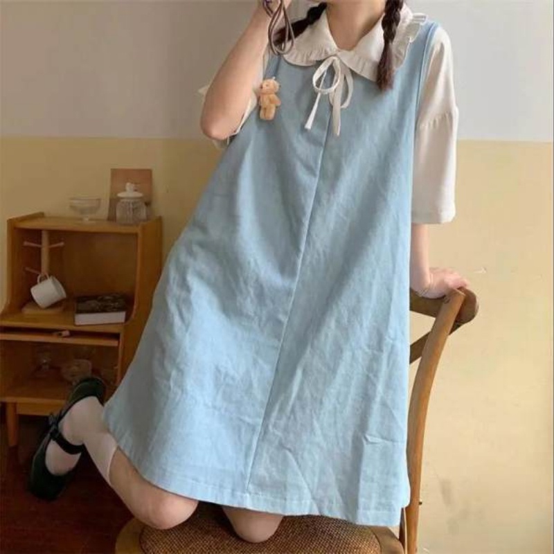 Set Áo Thun Và Chân Váy Chữ A Thời Trang Hè Năng Động Cho Nữ