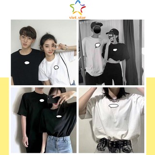 Áo thun tay lỡ ni.ken basic form rộng unisex - viet_star