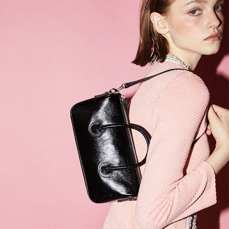 Túi Xách Nữ Dáng Vuông Màu Trơn Thời Trang