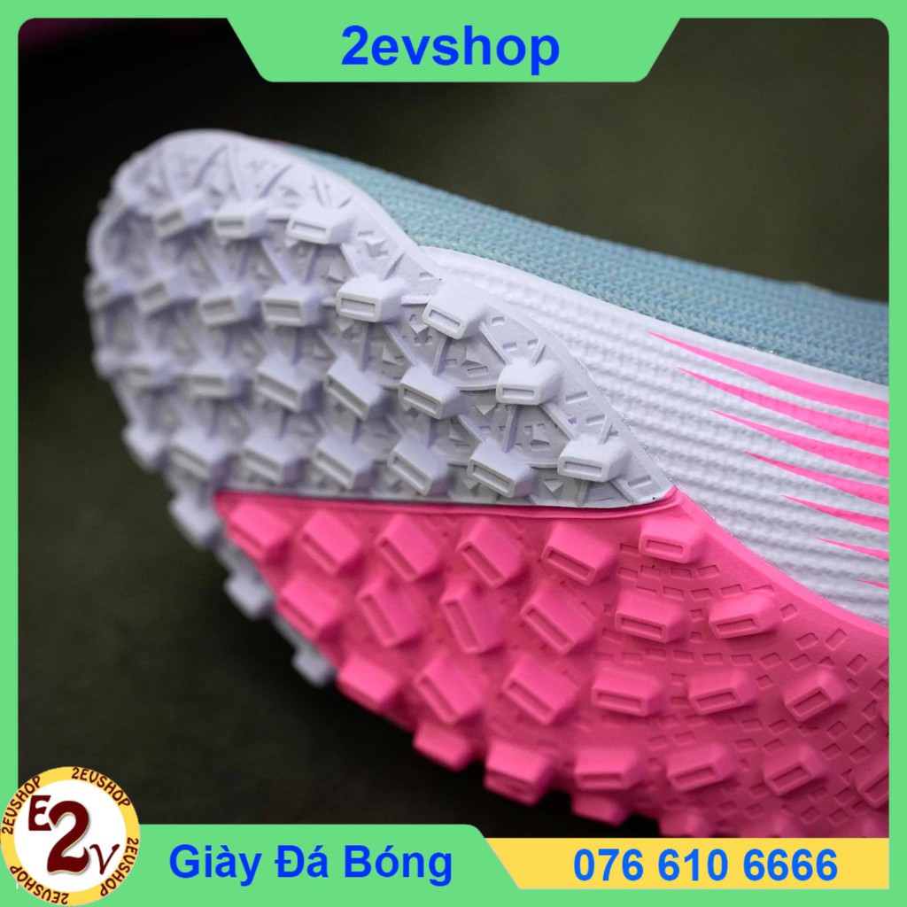 Siêu Phẩm [FreeShip][Tặng Tất/Túi]Giày Đá Bóng 𝗧𝗙 𝗡𝗶𝗸𝗲 𝗠𝗲𝗿𝗰𝘂𝗿𝗶𝗮𝗹 𝗩𝗜𝗜 𝗔𝗰𝗮𝗱𝗲𝗺𝘆 Xám Hồng Cao Cổ Đã Khâu