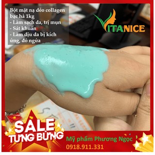 Mặt nạ thạch bạc hà (bịch 1kg)