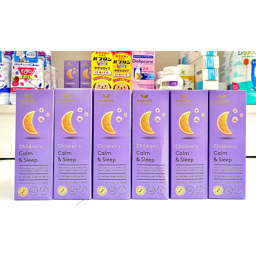 Siro ngủ ngon Harker Herbals Children's Calm &amp; Sleep cho bé 5416
