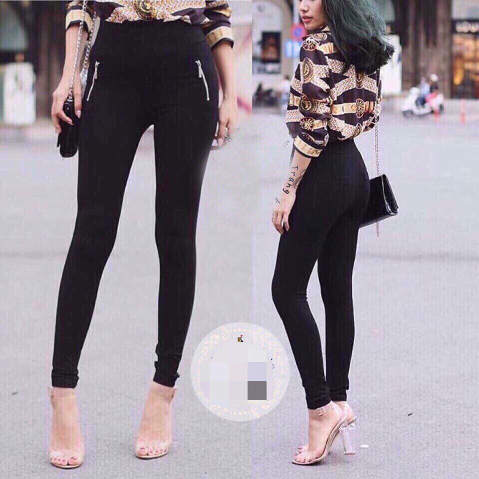 Top Trend-Tregging Gap khoá túi 2 bên - chất umi siêu mịn đẹp