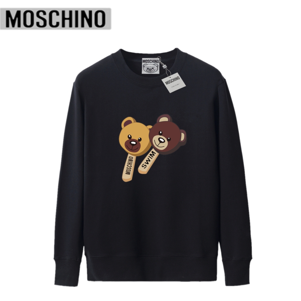 Áo Hoodie Dài Tay In Chữ Moschino C09342