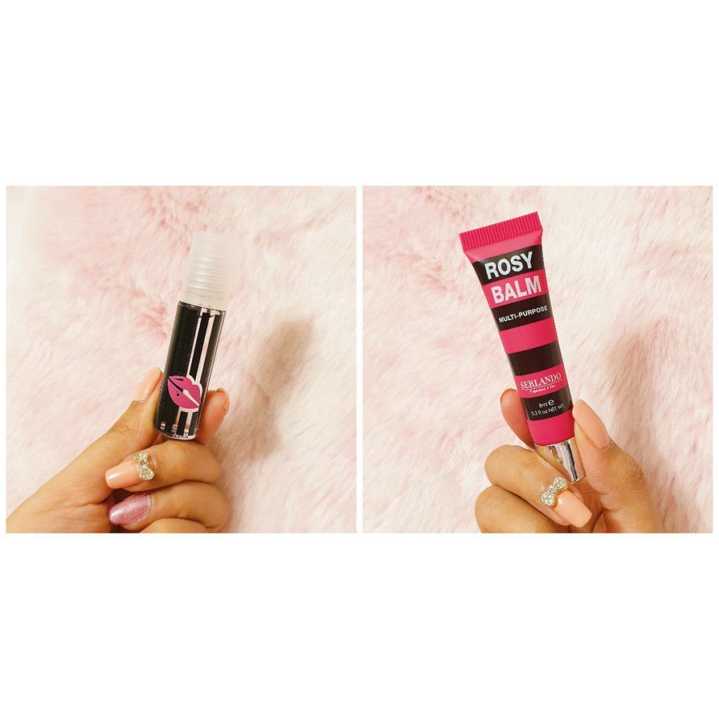 BỘ SON DƯỠNG KHỬ THÂM ROSY PINK + ROSY BALM  SERLANDO