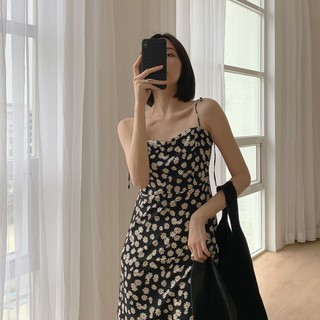 Váy hai dây hoa cúc daisy nhỏ