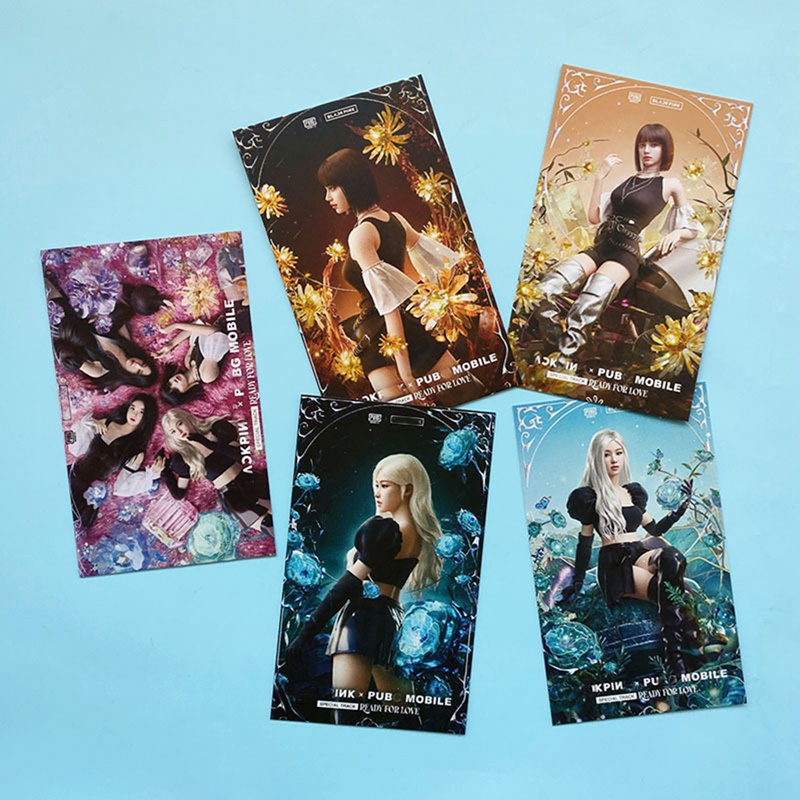 Set 5 Tấm Thẻ Ảnh Lomo Nhóm Nhạc BLACKPINK