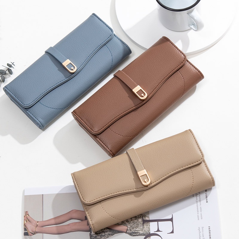 Ví Nữ Dài Có Khóa Kéo Thời Trang