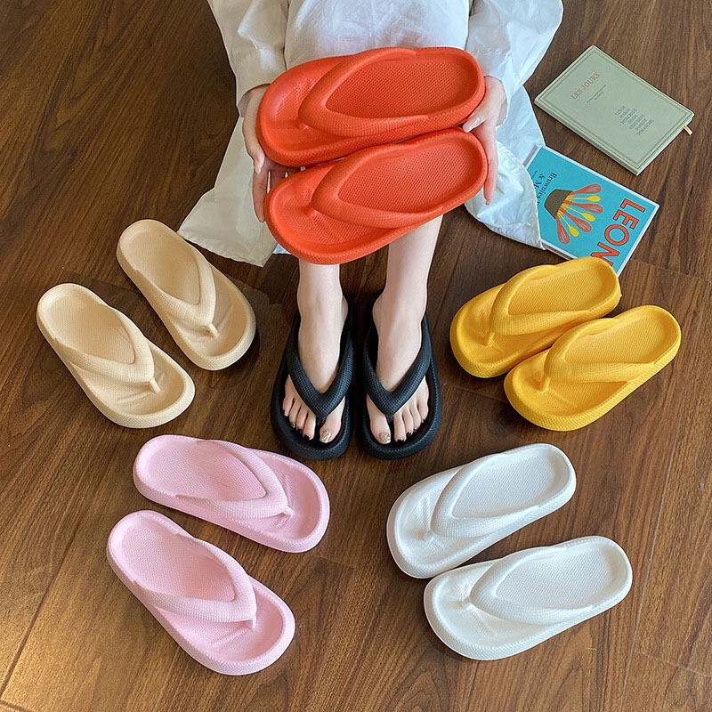 Dép xỏ ngón QIAOYILUO đế dày chống trượt thời trang dành cho nữ