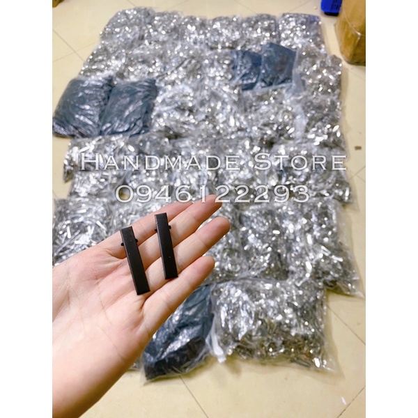 50 Phôi kẹp tóc làm handmade