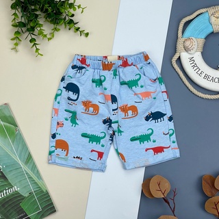 quần sooc cotton hình litibaby cho bé trai từ 8-35kg, chất liệu mềm mịn thoáng mát an toàn cho trẻ