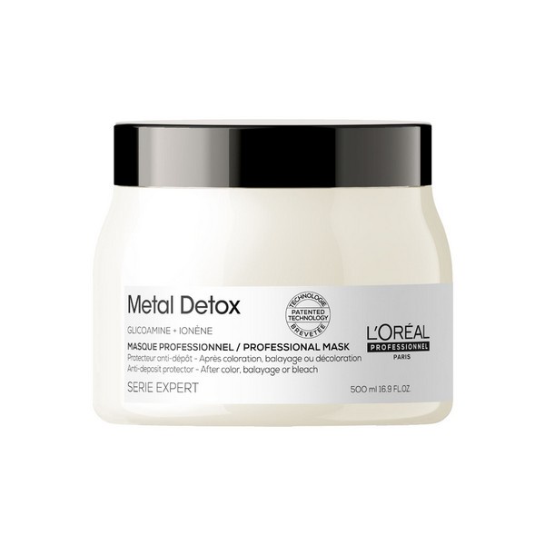 HẤP DẦU L'OREAL METAL DETOX THẢI ĐỘC CHO TÓC DÀY 500ML