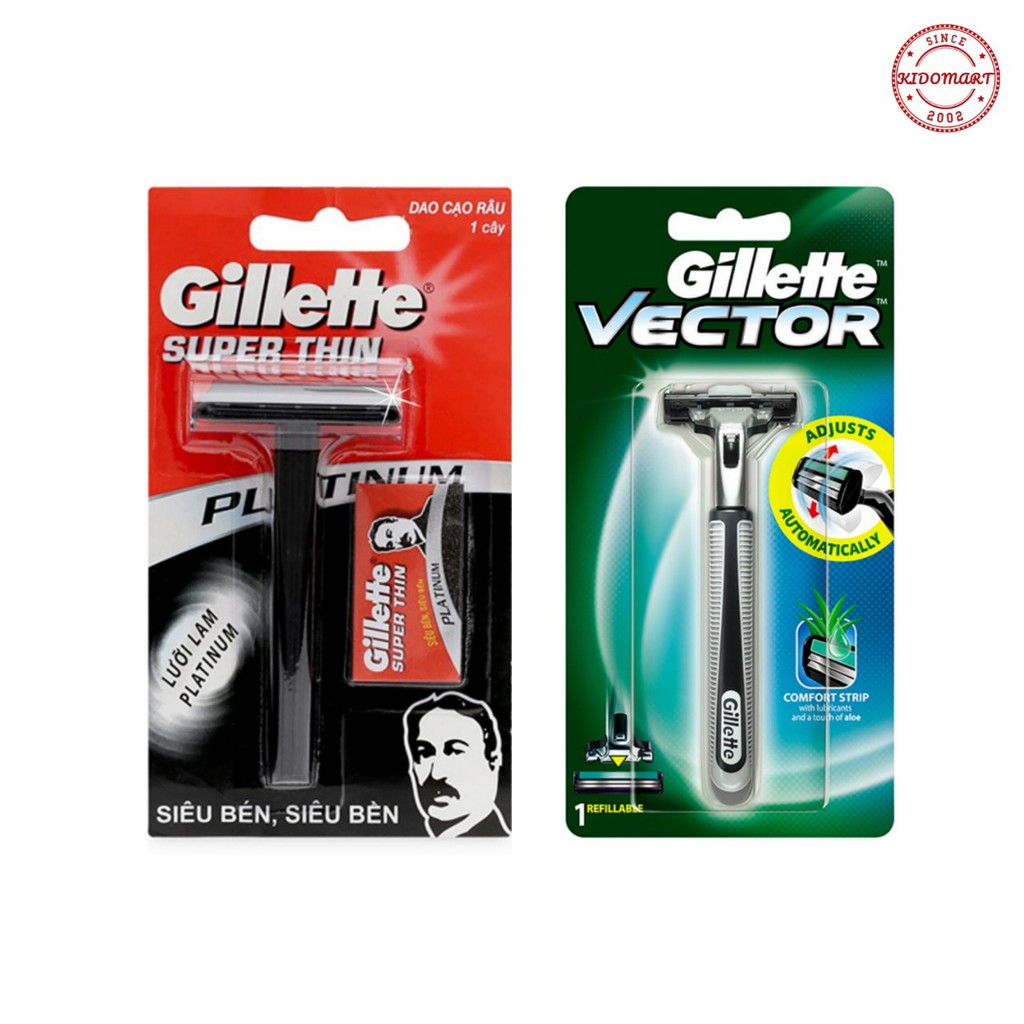 Dao Cạo Dâu Gillette Vector