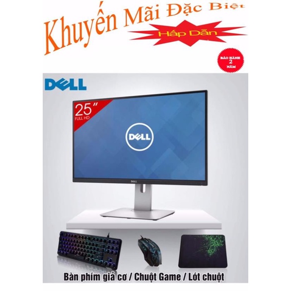 Màn hình chuyên đồ họa 25inch Dell Ultrasharp U2515H đẳng cấp LCD