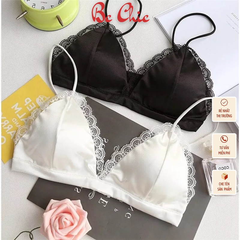 Áo Bra Nữ nâng vòng một gợi cảm thiết kế lụa bóng bản nhỏ cao cấp sexy quyễn rũ MÃ Bra B265 BC_CHIC LINGERIE