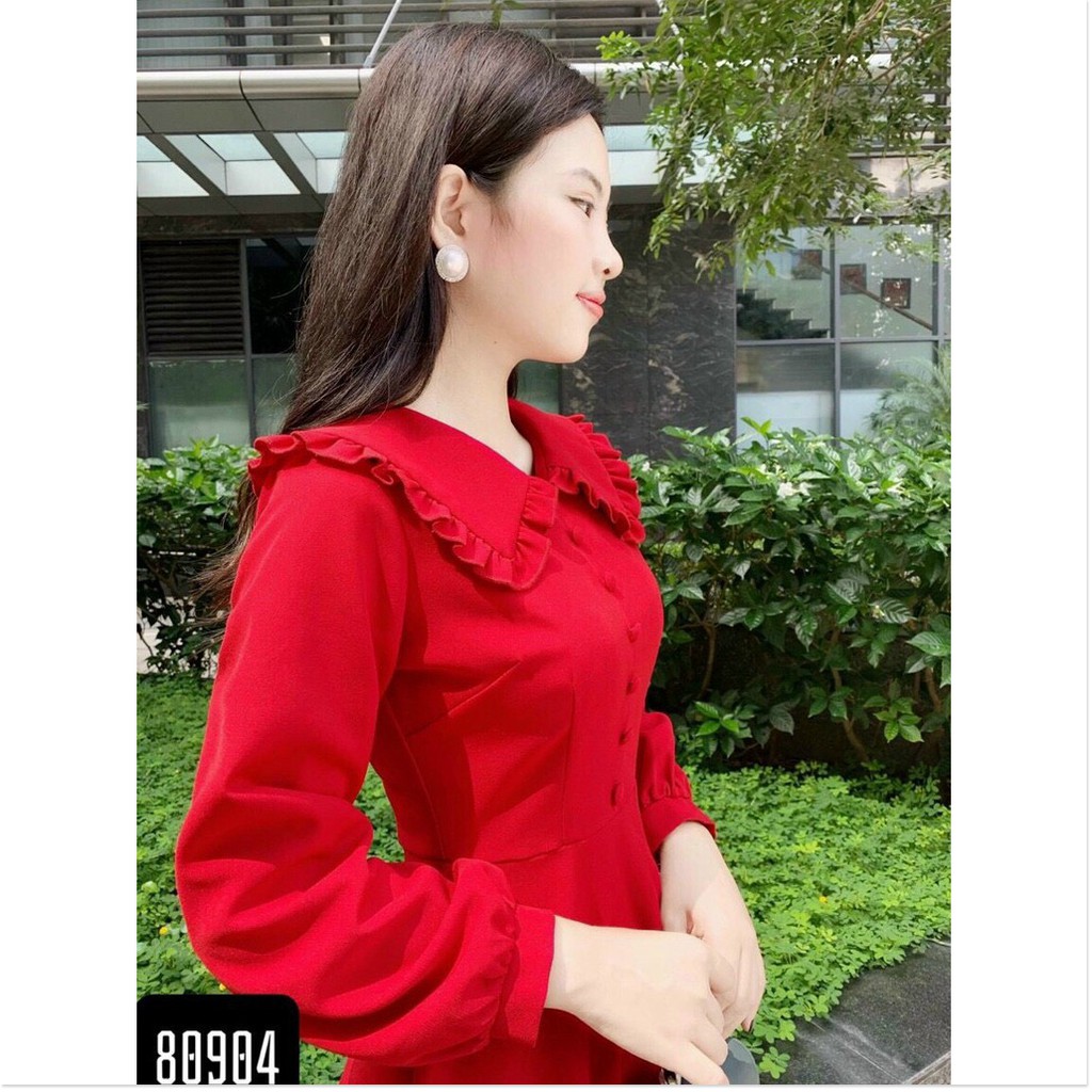 ĐẦM UMI DÁNG XÒE,HỌA TIẾT TRƠN NHƯNG KHÔNG KÉM PHẦN SANG TRỌNG,THÍCH HỢP ĐI CHƠI,DẠO PHỐ,DỰ TIỆC KHÁNH AN FASHION