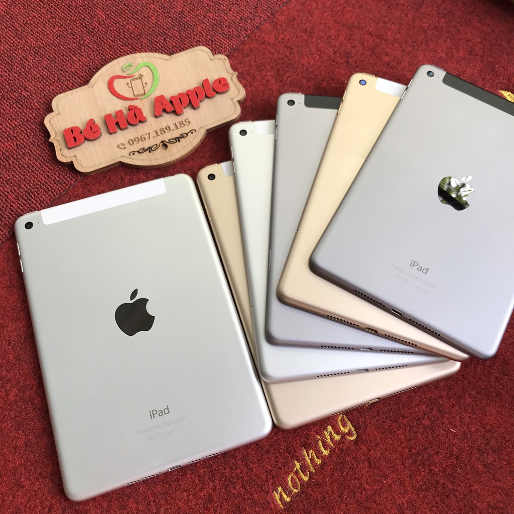 Máy Tính Bảng iPad Mini 4 / 64Gb (4G Wifi) -  Zin Đẹp Như Mới Like New - Ram 2Gb /Chip A8 2X /Màn đẹp Siêu Nhẹ