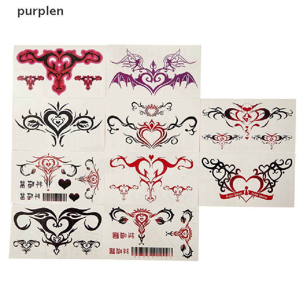Set 10/ 20 hình xăm dán tạm thời chống nước độc đáo